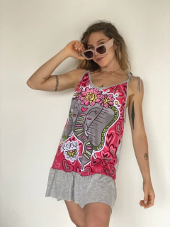 VEstido Floppy gris elefante - buy online