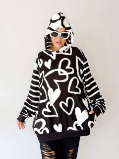 BUZO floppy CUORE BYN - comprar online