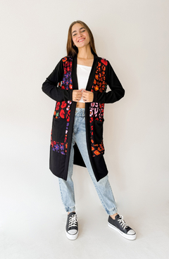 SACO CLOUDY NEGRO MANO PRINT on internet