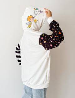 BUZO FUNNY OFF WHITE PRINCIPITO - PIPIRETA