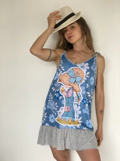 VEstido Floppy gris sarah on internet