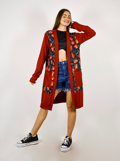 SACO CLOUDY ROJO FRIDA on internet