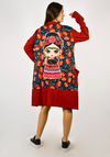 SACO CLOUDY ROJO FRIDA - comprar online