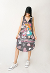 VESTIDO aloha gris alicia