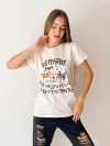 Remera Agus off white perros - buy online