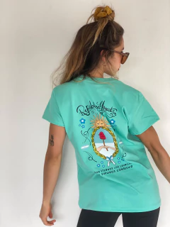 REMERA ARGENTO verde oid mortales en internet