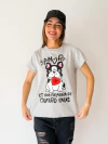 Remera Agus gris amor perros - buy online