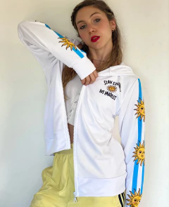 Campera Argento Blanca sean eternos on internet