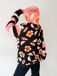 Sweater Sole flower pink - PIPIRETA