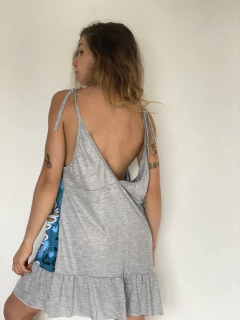 VEstido Floppy argento gris himno - PIPIRETA