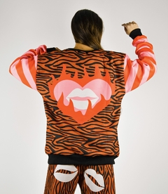 CONJUNTO FRISADO 2 PIEZAS STEPHEN Print kiss (BUZO Y PANTALON) en internet