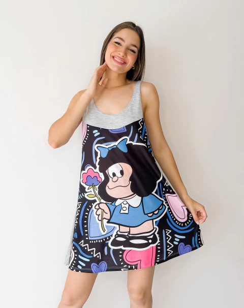 VESTIDO MACEIO GRIS MAFALDA - buy online
