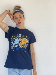 REMERA ARGENTO AZUL MALVINAS - comprar online