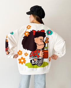 BUZO LOLY OFF WHITE MAFALDA - PIPIRETA