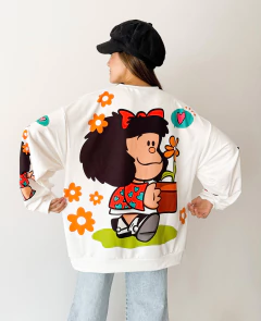 BUZO LOLY OFF WHITE MAFALDA - PIPIRETA