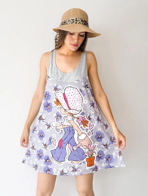 VESTIDO MACEIO gris sarah - buy online