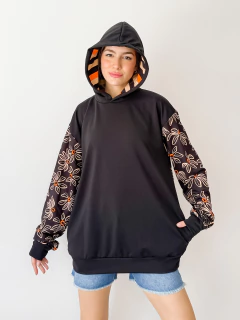 BUZO LIVIANO ARGENTO SEAN ETERNOS NEGRO SOL - PIPIRETA