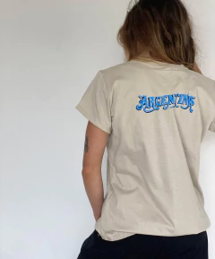 REMERA ARGENTO natural fernet - PIPIRETA