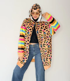 MAXI CAMPERON POLAR SUNNY PRINT COLORES - buy online