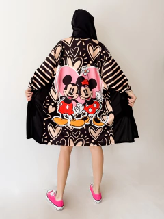 MAXI SACO MAKA negro mickey - comprar online