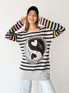 SWEATER ANDY GRIS EQUILIBRIO en internet