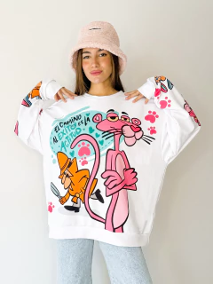 BUZO LOLY BLANCO PANTERA - comprar online