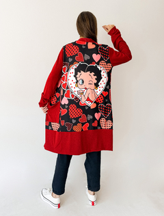 SACO CLOUDY ROJO BETTY - comprar online