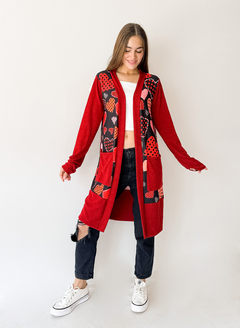 SACO CLOUDY ROJO BETTY en internet