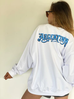 BUZO LIVIANO ARGENTO blanco facturas - tienda online