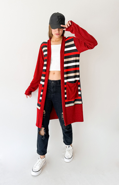 SACO CLOUDY ROJO AMOR PERROS en internet