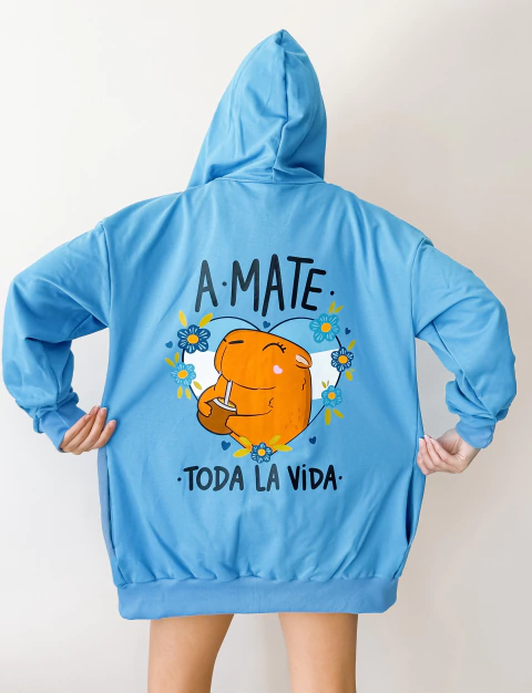 CAMPERA ARGENTO REPUBLICA CIELO AMATE - comprar online