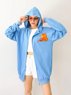 CAMPERA ARGENTO REPUBLICA CIELO AMATE en internet