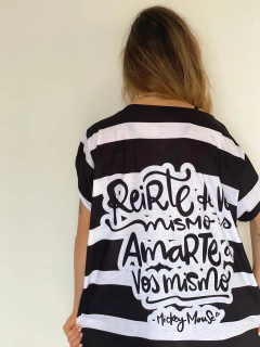 REMERA OVERSIZE HANNA MICKEY MINNIE - PIPIRETA