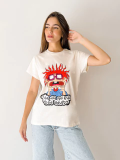 Remera Agus off white carlitos on internet