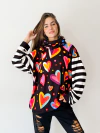 Sweater Begonia corazones - comprar online