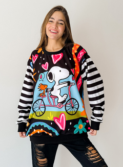 Buzo Joaquin SNOOPY BICI - PIPIRETA