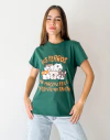 Remera Agus verde perros - comprar online