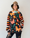 Sweater Begonia orange butterfly - buy online