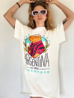 REMERON ARGENTO OFF WHITE CARPINCHO - PIPIRETA