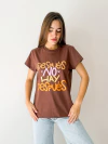 Remera Agus chocolate despues - comprar online