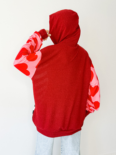 Sweater Betty rojo feliz - PIPIRETA