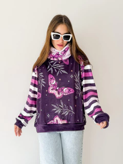BUZO ANNIE PURPLE BUTTERFLY - comprar online