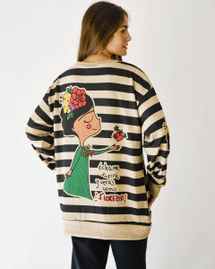 SWEATER FRANCiS BEIGE FRIDA - comprar online