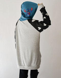 SWEATER LENA GRIS STITCH - tienda online