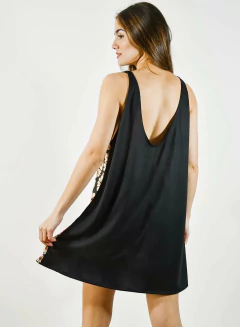 VESTIDO CRETA NEGRO AMOR en internet