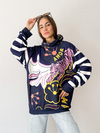 Sweater Begonia tiger amor - comprar online