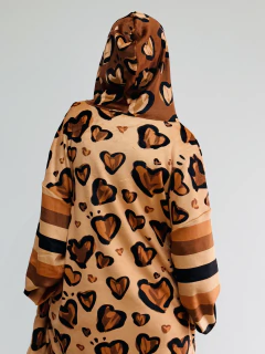 MAXI CAMPERON POLAR SOFT SUNNY print cuore - online store