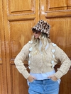 CARDIGAN CAPRICORNIO BEIGE - buy online