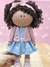 Boneca Russa Cabelo Cacheado - comprar online