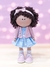 boneca com cabelo cacheado